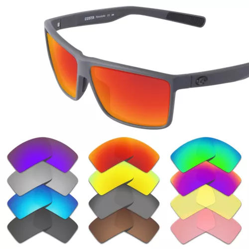 EYAR Polarized Replacement Lenses for-Costa Del Mar Rinconcito Sunglasses-Opt