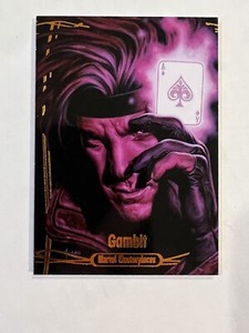 2016 Marvel Masterpieces Orange #57 Gambit #60/99 Single Tier 2 NM/M😍😍😍*