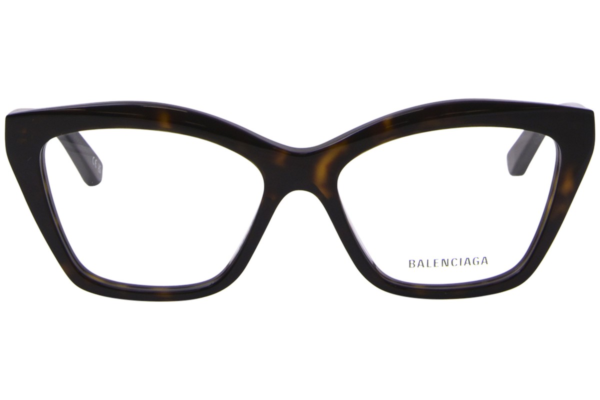 BALENCIAGA 長方形フレムメカネ BB0303O 002 Balenciaga™ BB0325O Rectangle Eyeglasses | EyeOns.com