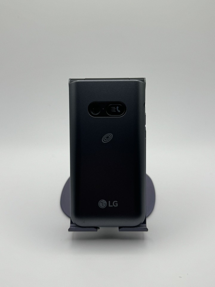 LG Classic Flip 8GB (TracFone) 4G VoLTE Flip Phone L125DL Gray VERY