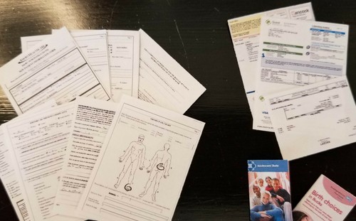 1/6 SCALE Mini Medical #1 - 5 Medical Folders + 11 Patient Paperwork + X-ray - 第 5/11 張圖片