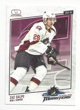 2017-18 Cleveland Monsters (AHL) Zac Dalpe