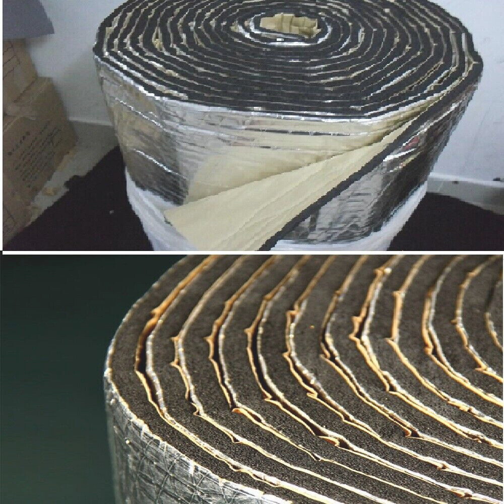157*39" Sound Heat Proofing Car Auto Sound Deadener Insulation Underlay Mat