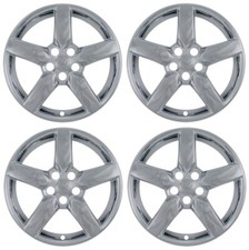New 19 Chrome Covers Wheelskins Set For 2010-2015 Chevy Camaro Alloy Wheels New 19 Chrome Covers Wheelskins Set For 2010-2015 Chevy Camaro Alloy Wheels