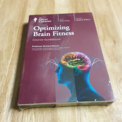 Optimizing Brain Fitness DVD New / Sealed W/ Book The Great Courses