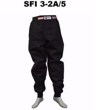 USAC FIRE SUIT PANTS 2 LAYER SFI 5 RACE SUIT SFI 3-2A/5 SM MD LG XL 2X 3X 4X