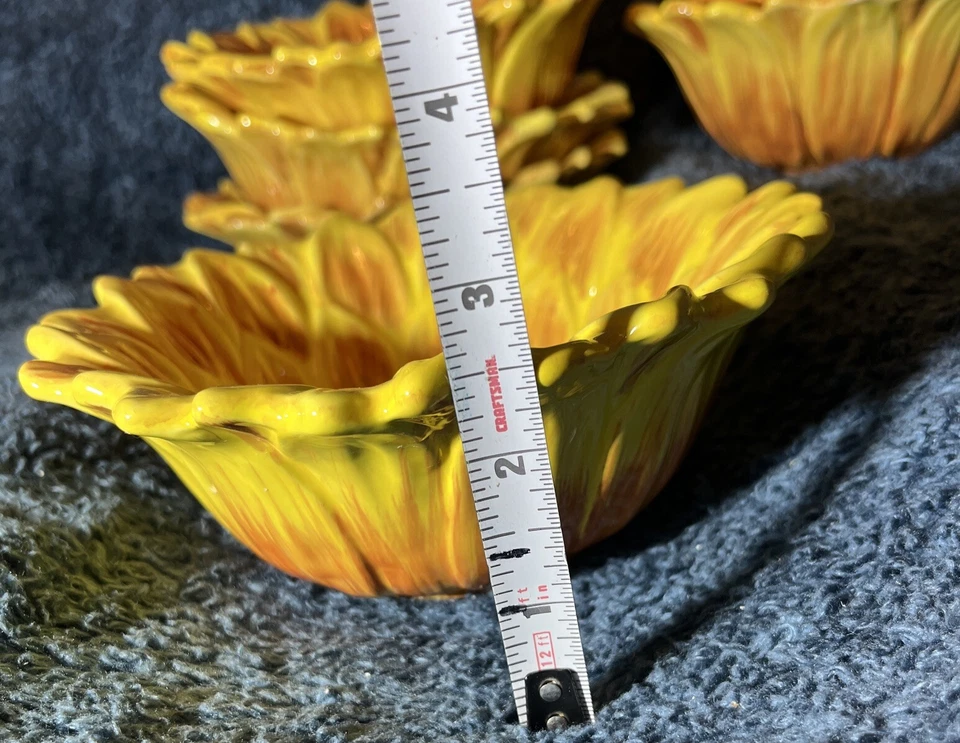 6件国际认证6.5英寸向日葵谷物碗 — 第 3/4 张图片