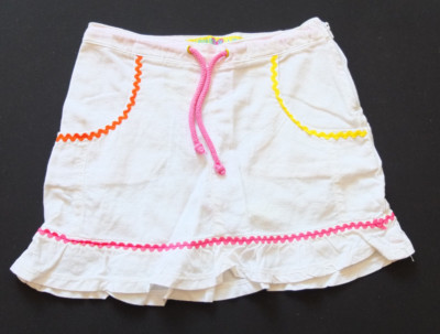 * Agatha Ruiz de la Prada Leinen Rock Gr. 116 6 J. TOP