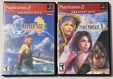 Final Fantasy X and Final Fanasy X-2 (Sony PlayStation 2)  - Complete