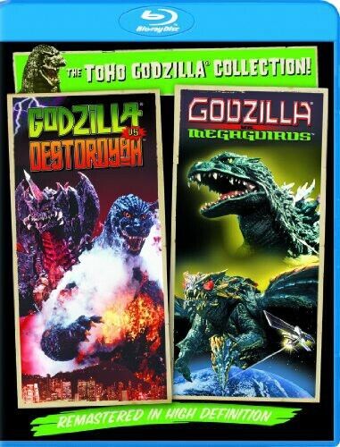BLU-RAY Godzilla vs. Destoroyah, Godzilla vs. Megaguirus NEW Toho Collection - Picture 1 of 1