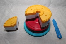 Fisher Price Cake Fun with Food Double Sided Cake with knife