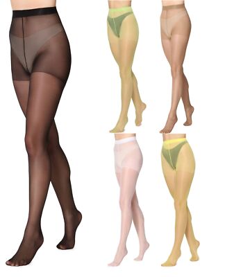 Merry Style Damen Strumpfhose 15 DEN Glatt und durchsichtig Strumpfhosen S-XXL