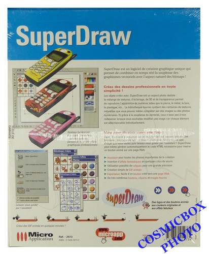Logiciel SUPERDRAW outil conception graphique & d'illustration création de GIF - Photo 2/2