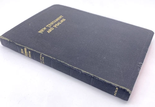 New Testament And Psalms - Red Letter Edition Leather - World Publishing Co