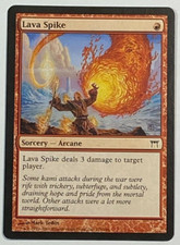MTG Card - 1x Lava Spike - Champions of Kamigawa - NM - Red - Magic Vintage 2004