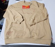 Levis RED Tab Sweatshirt Vintage Collection Unisex Pullover Embroidered Sz L NWT