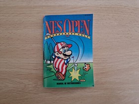 Caja y manual de reemplazo de NES Open Tournament Golf [ESP]