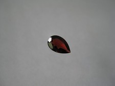 Natural Red Garnet Pear W 5.06 x L 8.06 MM. Weight .84 Carats Loose Gemstone.