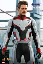 Hot Toys MMS537 - Avengers - TONY STARK in team suit - 1:6 scale -New -Free Ship