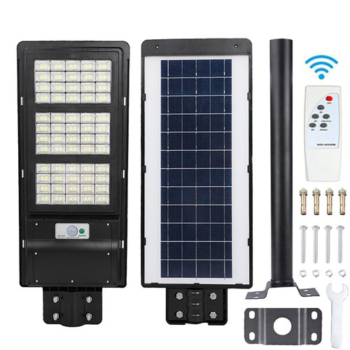 Commercial 9900000LM Solar Street Light LED IP67 Radar PIR Sensor Road Lamp+Pole - Picture 82 of 100