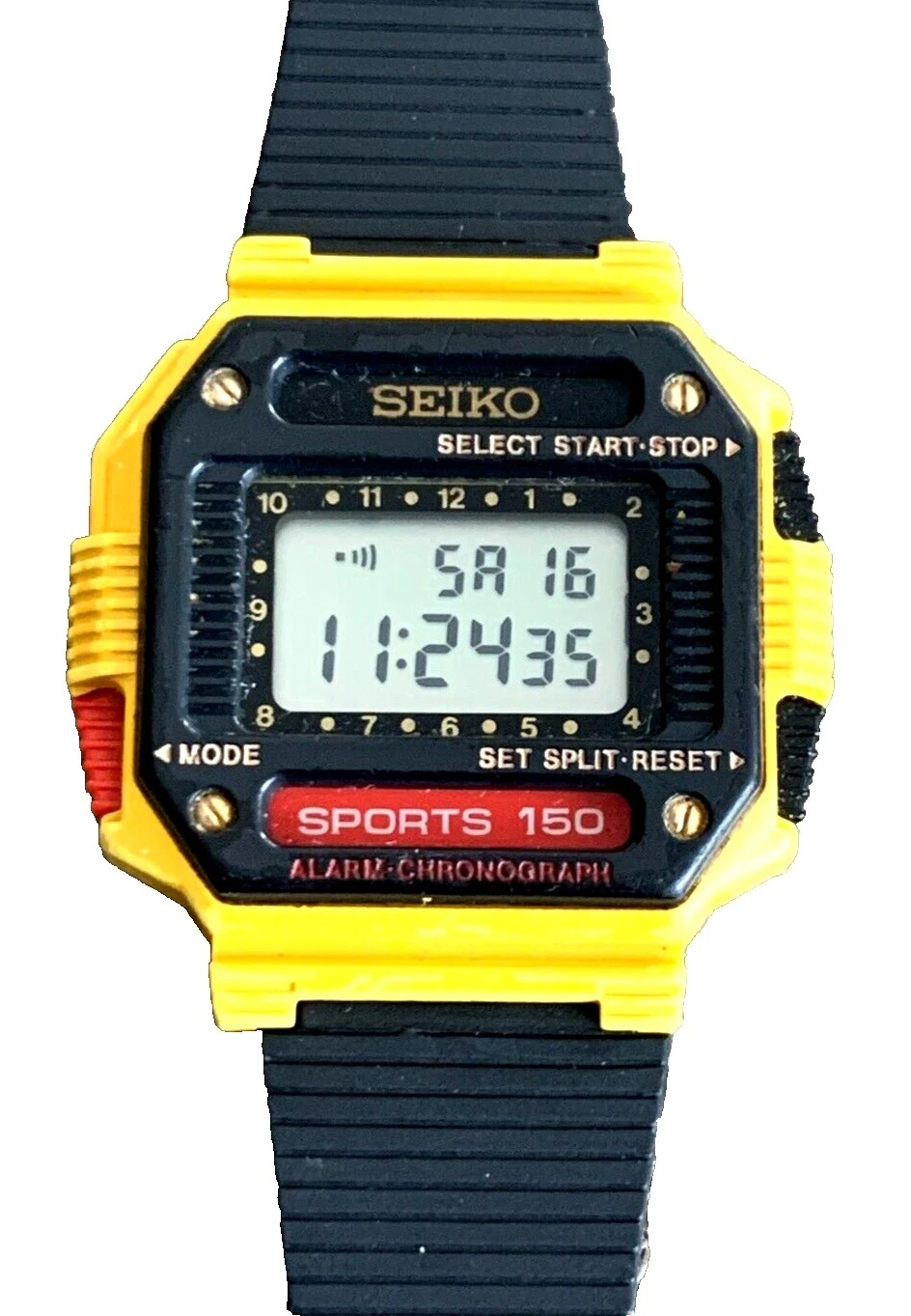 Seiko Sport Plastic Band Wristwatches