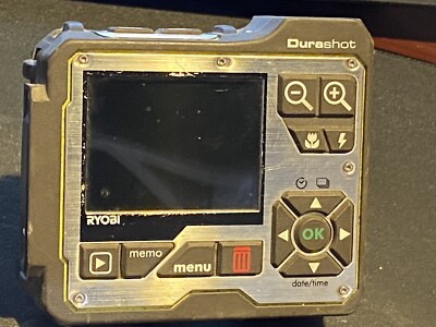 RYOBI DURASHOT 8.0MP DIGITAL CAMERA Tek4 RP4200 TOOL and memory