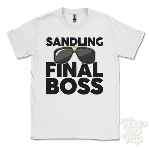 T-shirt SANDLING FINAL BOSS śmieszny prezent świąteczny kent saltwood folkestone hythe - Zdjęcie 1 z 4