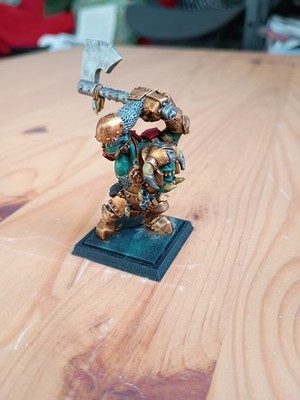 Warhammer Fantasy The Old World Black Orc Warboss Boss Champion