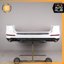 12-15 Mercedes W166 ML250 Base Rear Bumper Cover Assembly White OEM