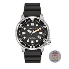 Citizen Promaster Diver BN0150-28E Eco-Drive Black Rubber 200m Waterproof Watch