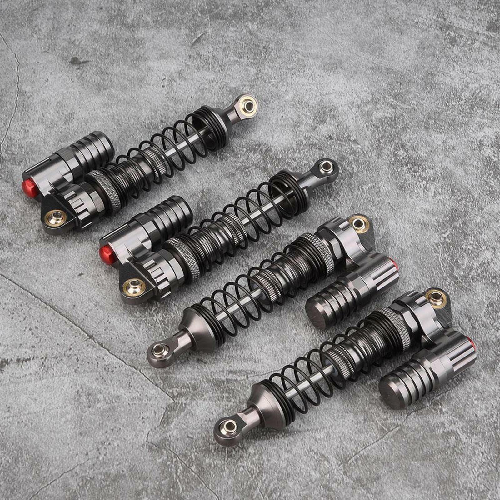 4Pcs 100mm Adjustable Shock Absorber For Axial SCX10 TRX-4 RC 1:10 Crawler Car c
