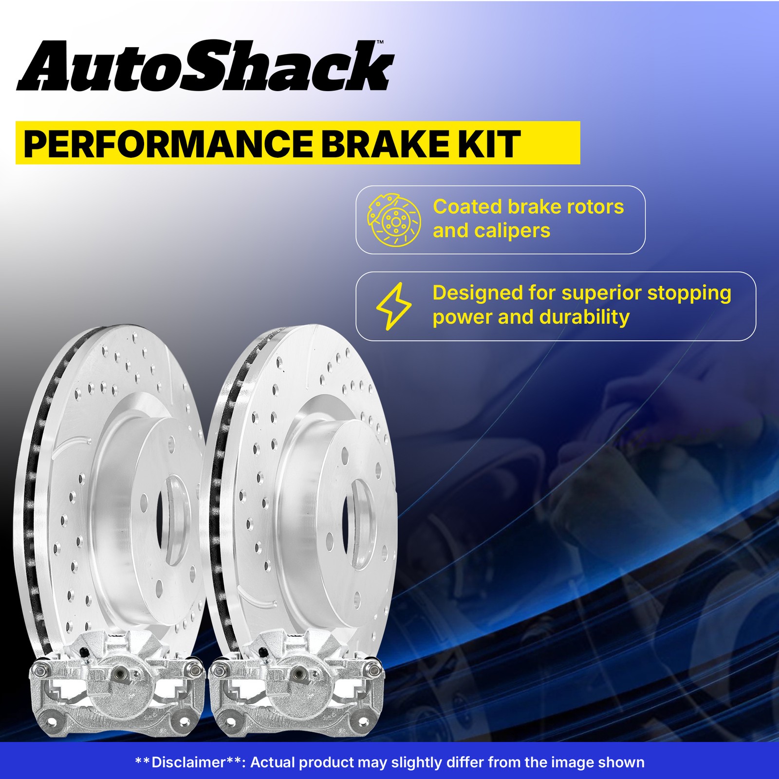 Rear Drilled Slotted Brake Rotors Calipers for Jeep Liberty Dodge Nitro V6