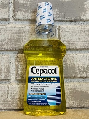 Cepacol Antibacterial Multi-Protection Mouthwash 24 oz 1 Bottle EXP 05/27 Sealed