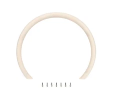 BILLET SPECIALTIES Steering Wheel Half Wrap 14in D-Shape No Leather 28700