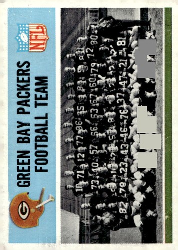 Green Bay Packers #71 1965 Philadelphia card