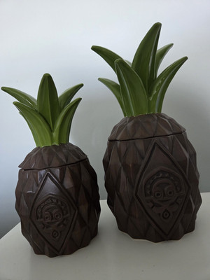 Trader Sam's Disney Pineapple Drink Barware