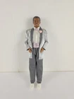 Barbie Perfume Pretty African American Ken Doll Gray Dress #4555 Vintage USED