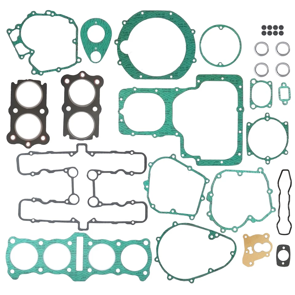 Juego completo de juntas de motor Kawasaki KZ1000E 1980 eje superior inferior Foto 2 de 4