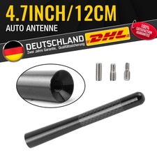 AM/FM Universal AutoAntenne 12cm Stab ANTENNE Dachantenne M4 M5 M6 Adapter