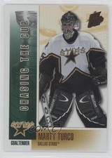 2002-03 Pacific Quest for the Cup Chasing the Cup Marty Turco #5 0c4