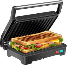 Panini Press Grill, 1000W Sandwich Maker with...