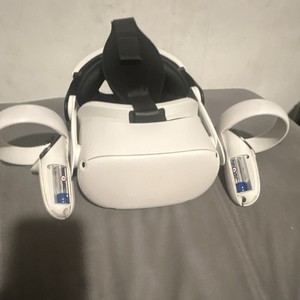 Meta Quest 2 Standalone Virtual Reality VR Headset with Controllers, White