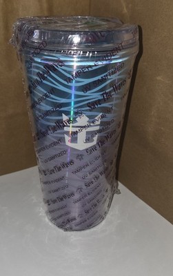 New Sealed Coca-Cola Royal Caribbean Cruises Tumbler Cup