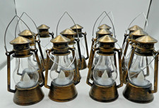 Mini Lanterns 12-Pcs Candle Small 5" Lanterns Decorative Indoor Outdoor ...