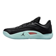 Jordan Mens' Zion4 Basketball Shoes - Black/Bright Crimson/Particle Grey/Mint