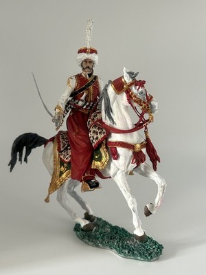 Andrea Miniatures 90mm 1/18 - Mameluke Officer von 1808 - bemaltes Modell 