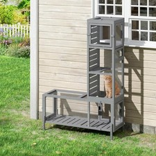 Cat Play Tunnel with Platform Configurable Window Catio Small Pet Play Enclosure