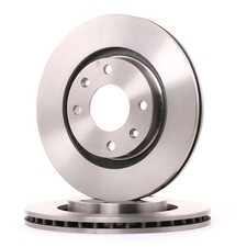 2x BREMBO Disque de frein Avant pour OPEL Corsa F 3/5 portes 266mm 09.8695.14