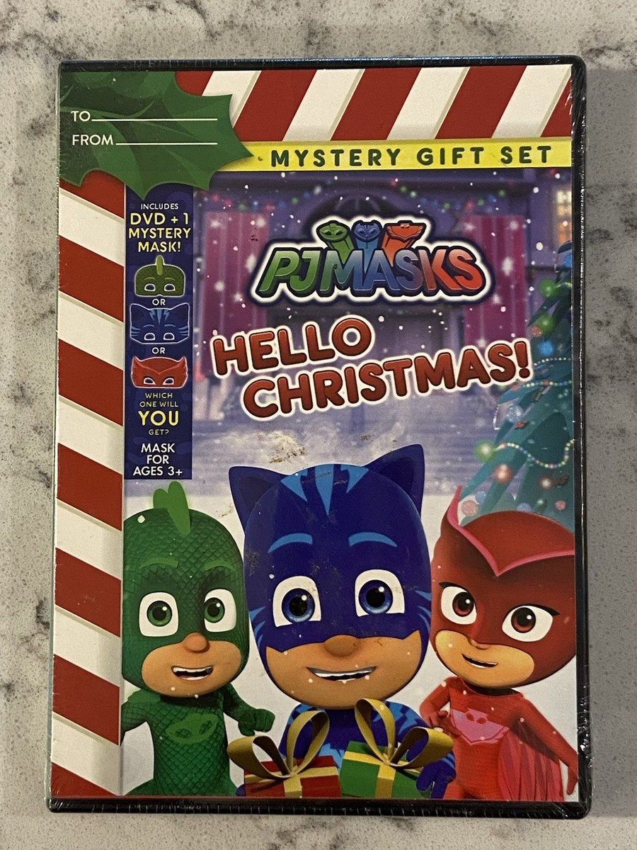 NEW & SEALED ~ PJ Masks: Hello Christmas! Mystery Gift Set DVD + 1