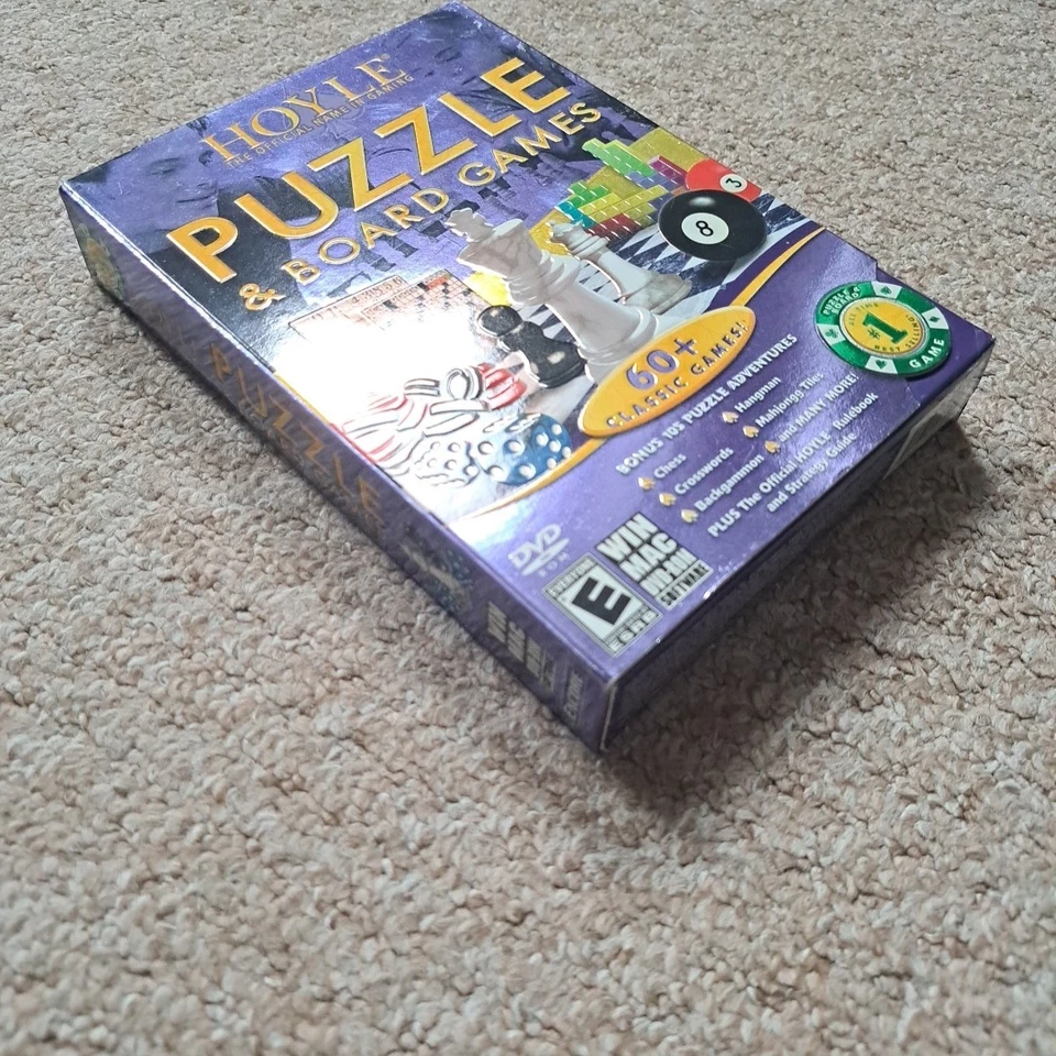 Hoyle Puzzle & Board Games PC CD-ROM Windows Mac 2007 Card Casino Runes Avalon - Image 4 of 4